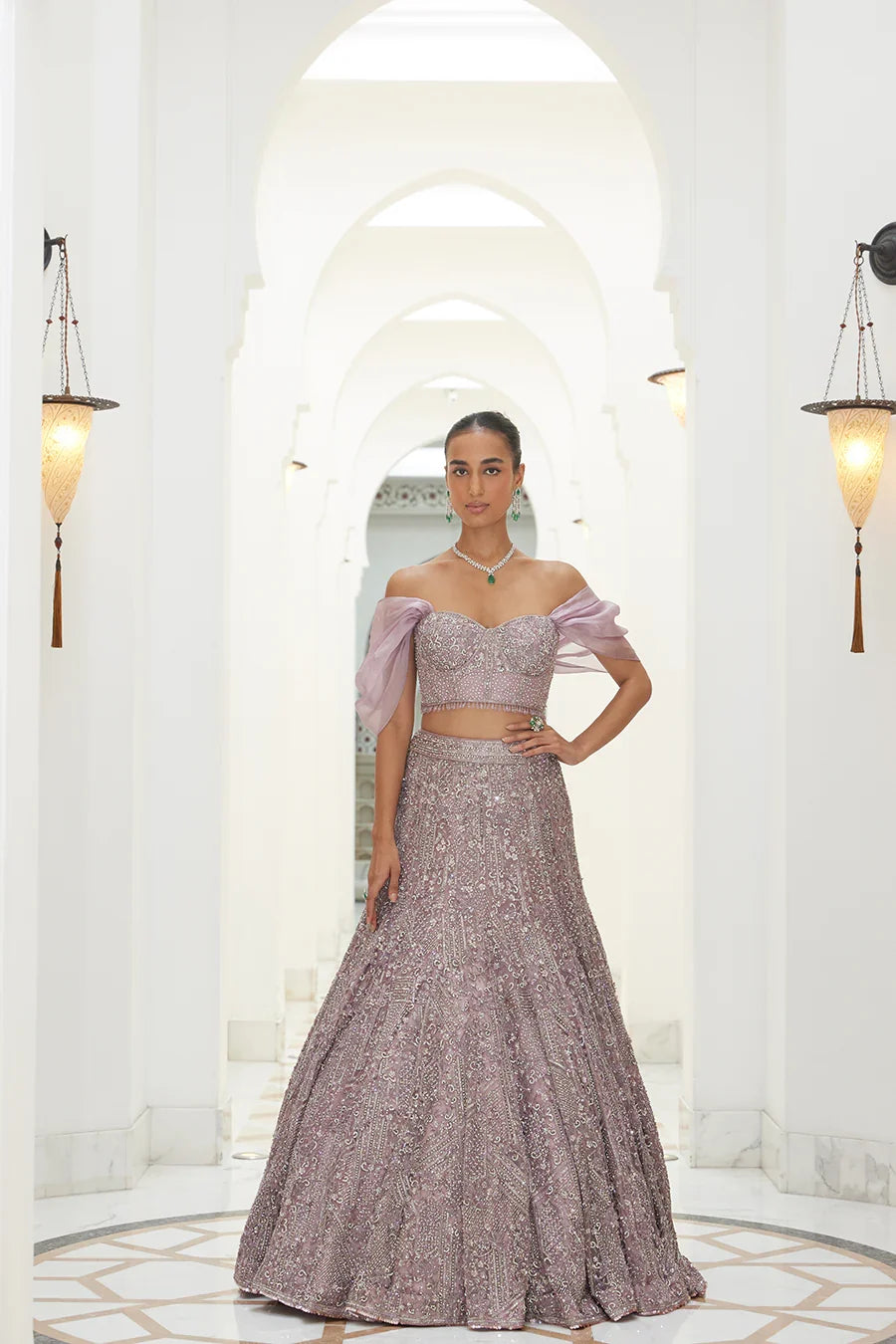 Zaar bridal lehenga by WellGroomed