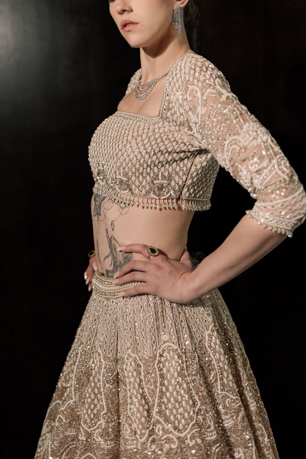 Zea lehenga by WellGroomed