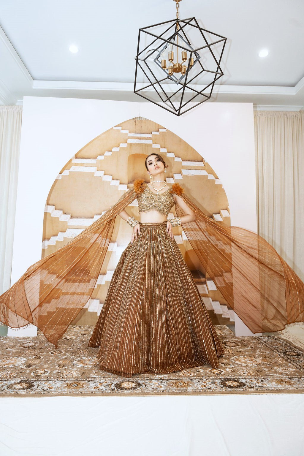 Adeline South Asian wedding couture by WellGroomed