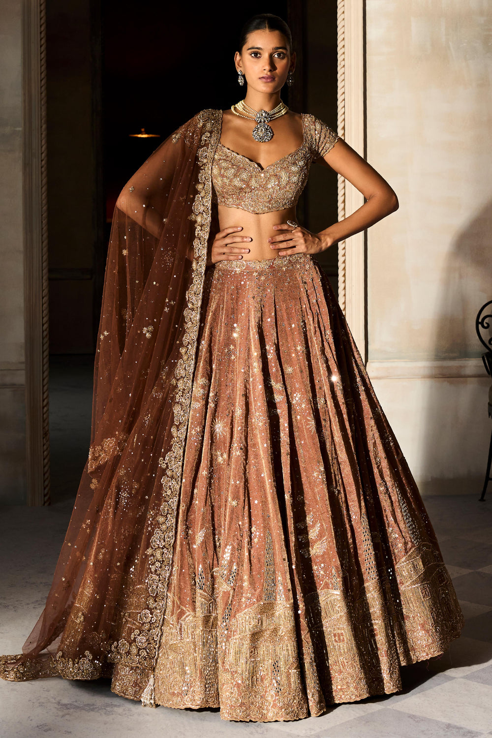 Tuscan Paradise South Asian wedding couture by WellGroomed