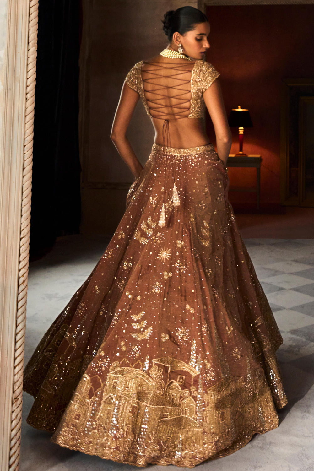 Tuscan Paradise South Asian wedding couture by WellGroomed
