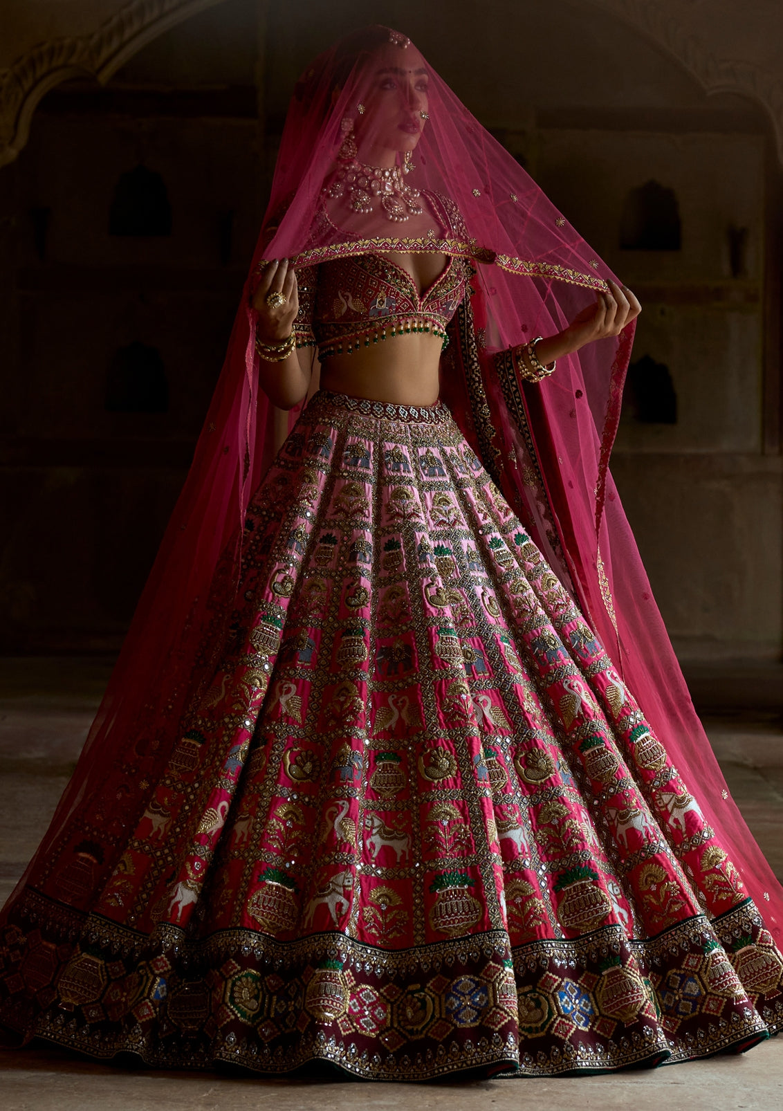 Mir bridal lehenga by WellGroomed