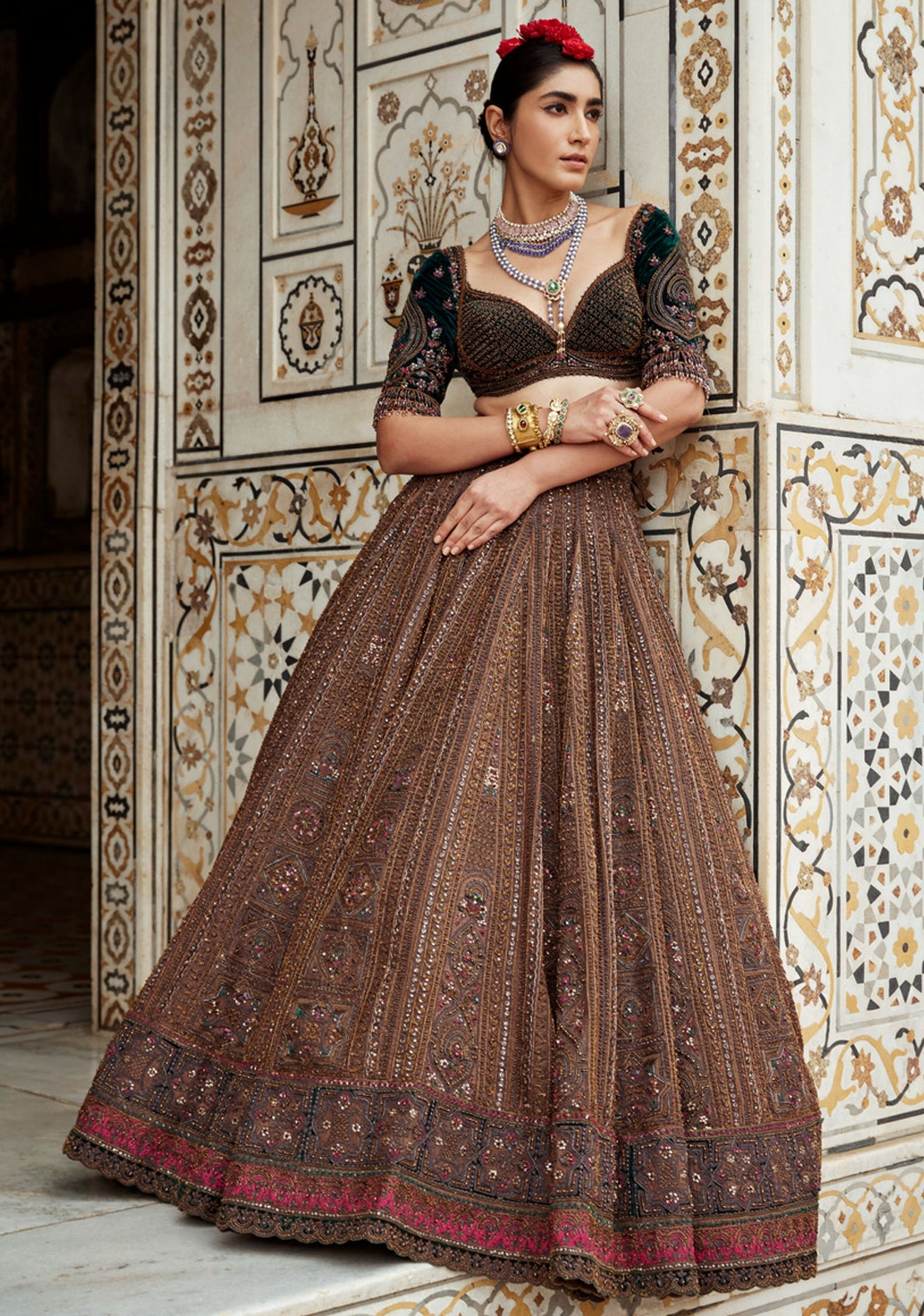 Zya bridal lehenga by WellGroomed