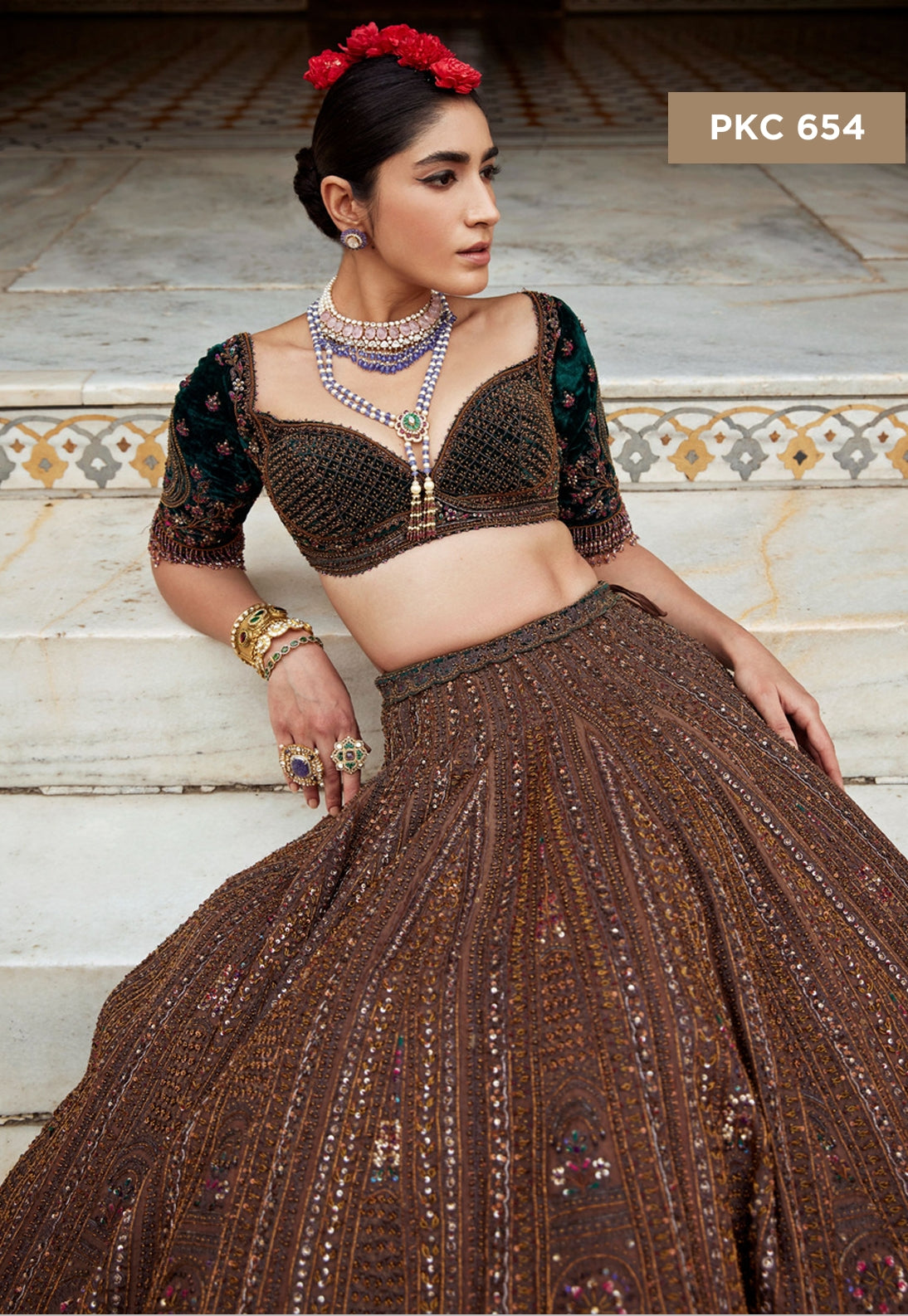 Zya bridal lehenga by WellGroomed