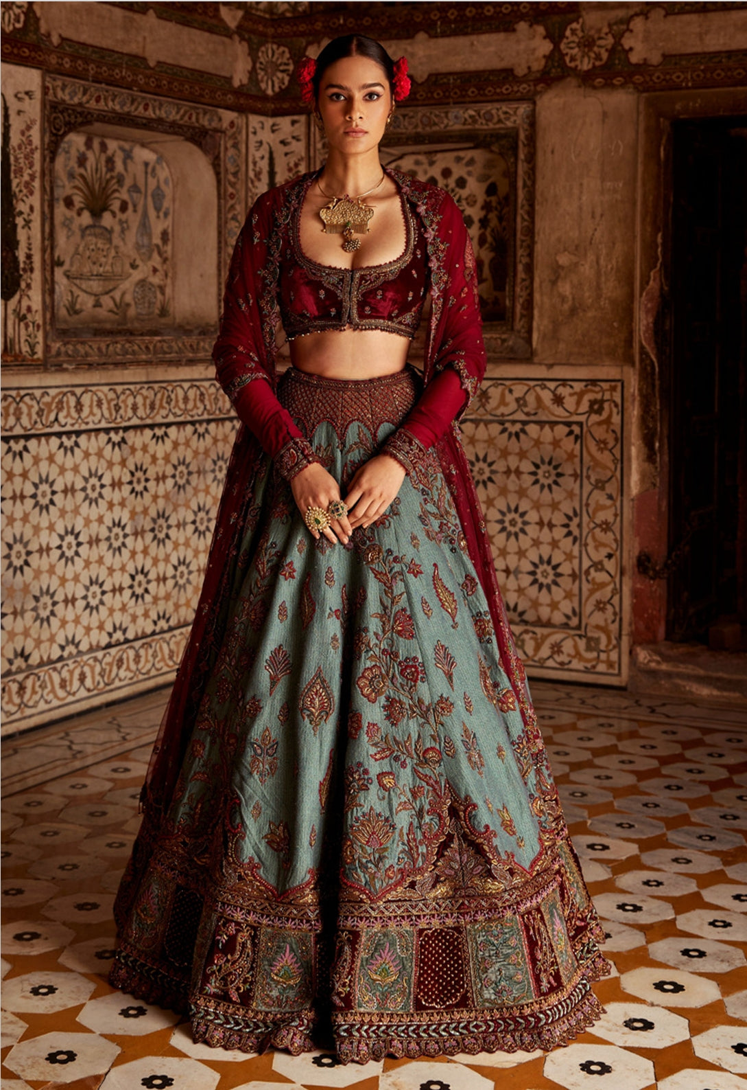 Rav bridal lehenga by WellGroomed