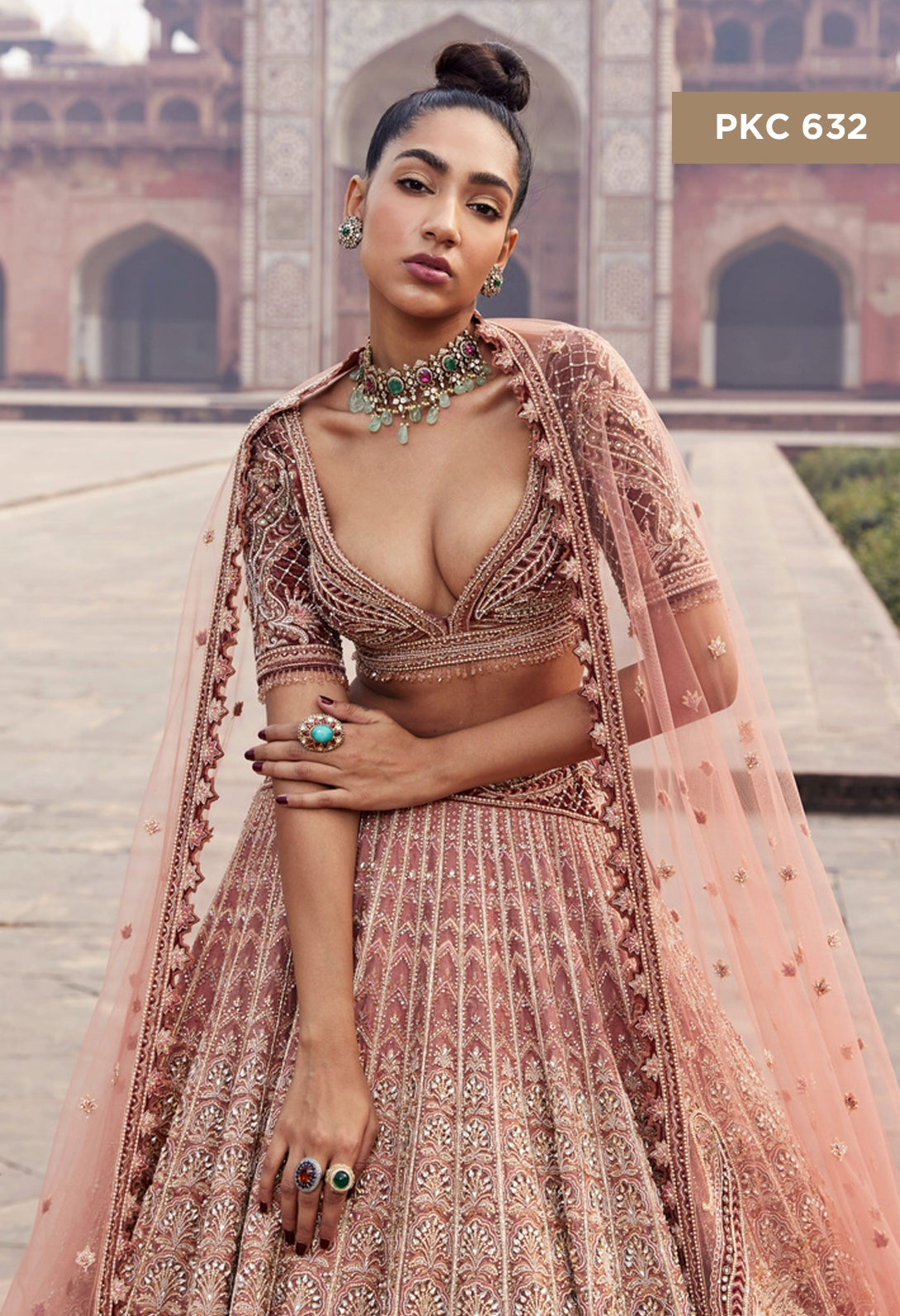 Eda bridal lehenga by WellGroomed