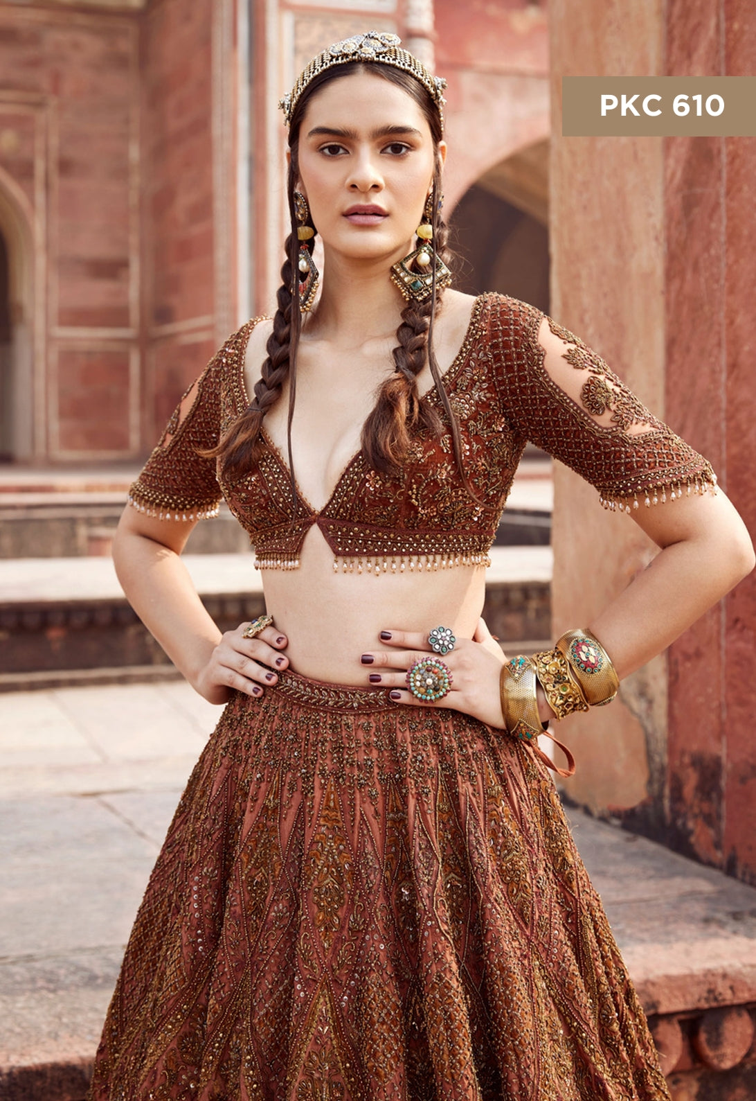 Lya bridal lehenga by WellGroomed