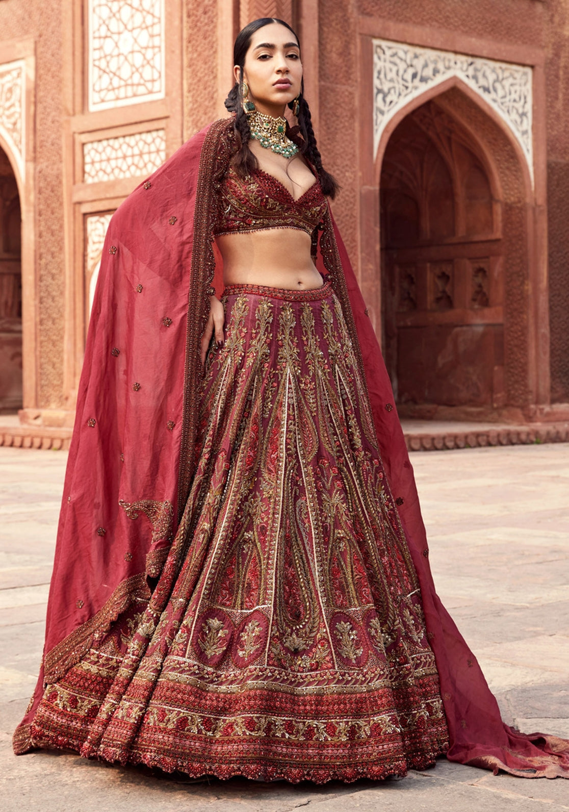 Rey bridal lehenga by WellGroomed