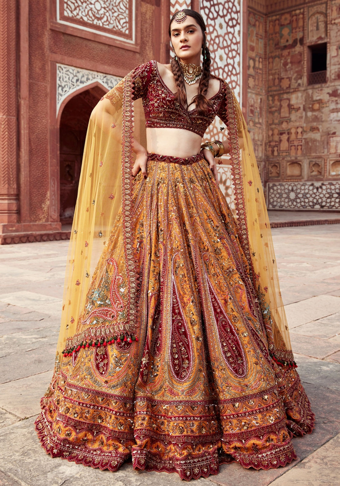Rio lehenga by WellGroomed