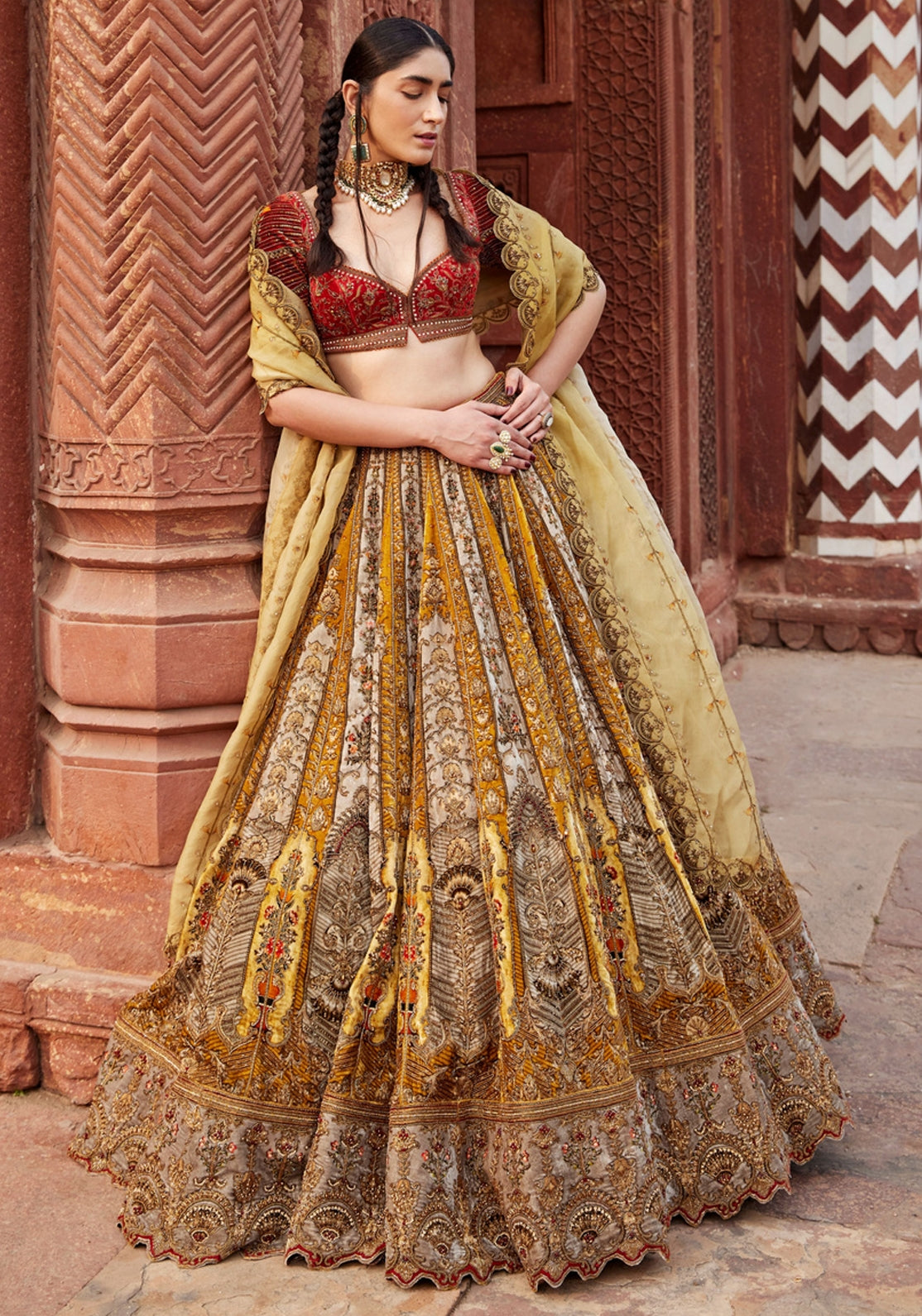 Myara bridal lehenga by WellGroomed