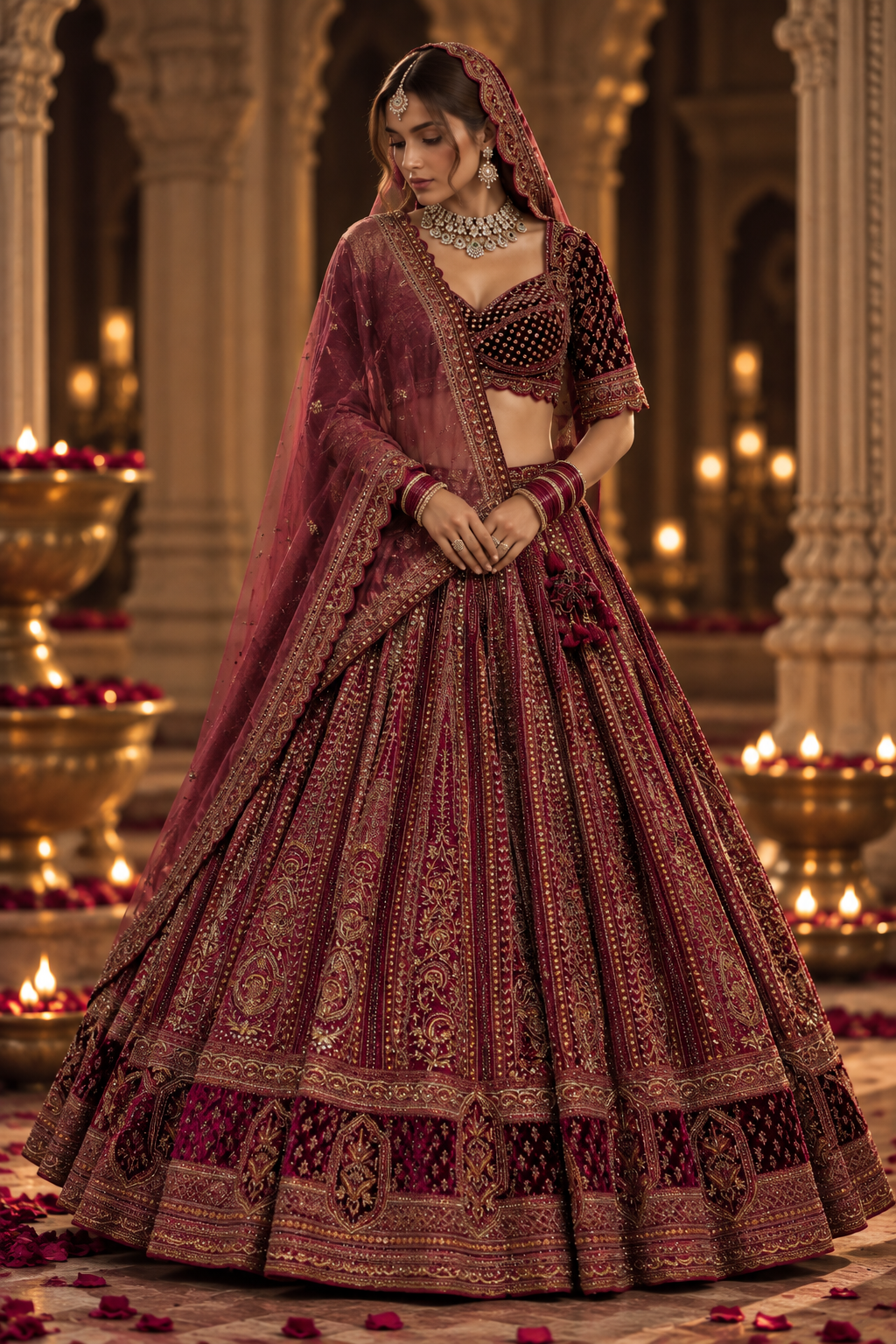 WGH-132027 bridal lehenga