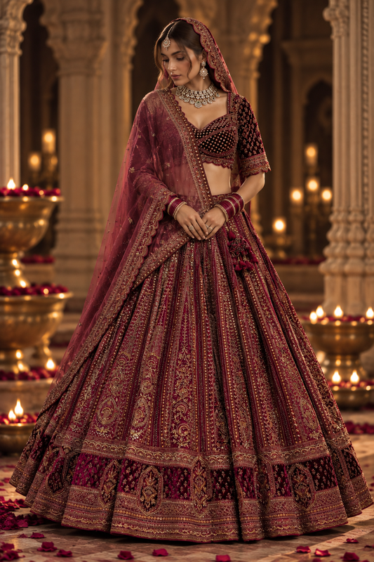 WGH-132027 bridal lehenga