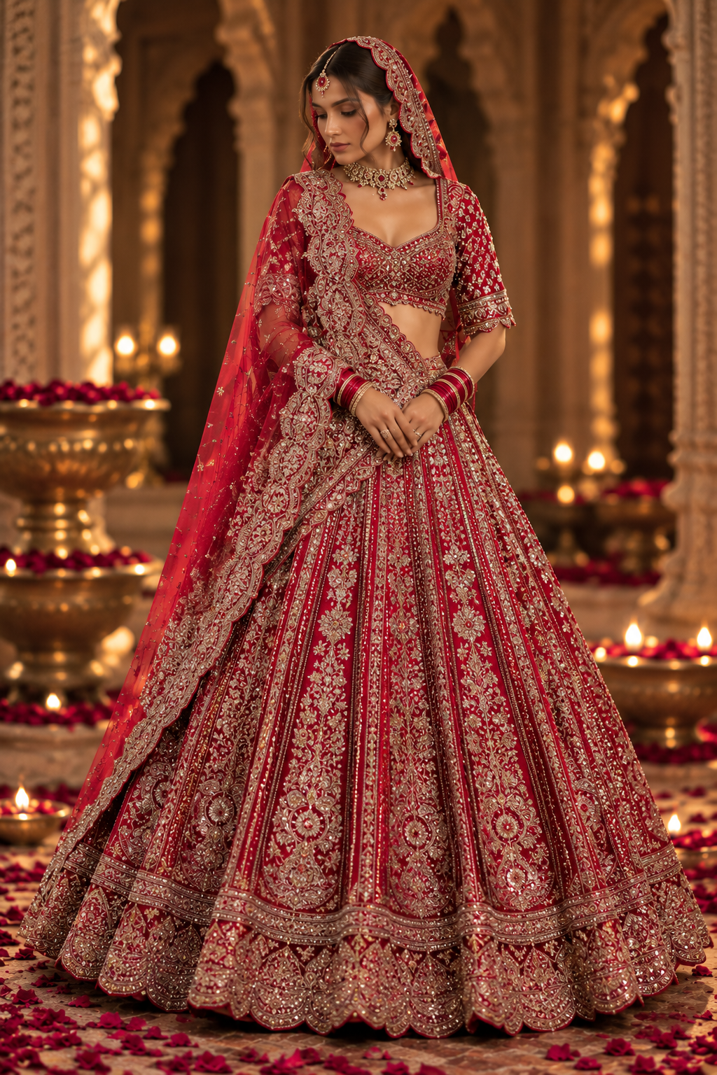 WGH-142027 bridal lehenga