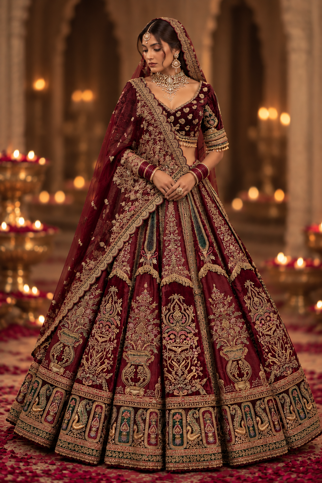 WGH-152027 bridal lehenga