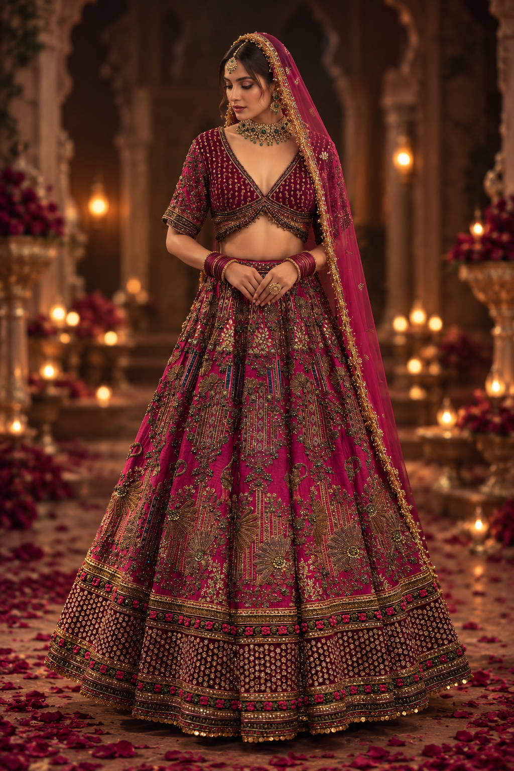 WGH-172027 bridal lehenga