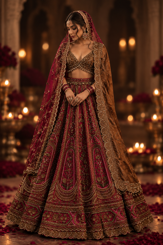 WGH-182027 bridal lehenga
