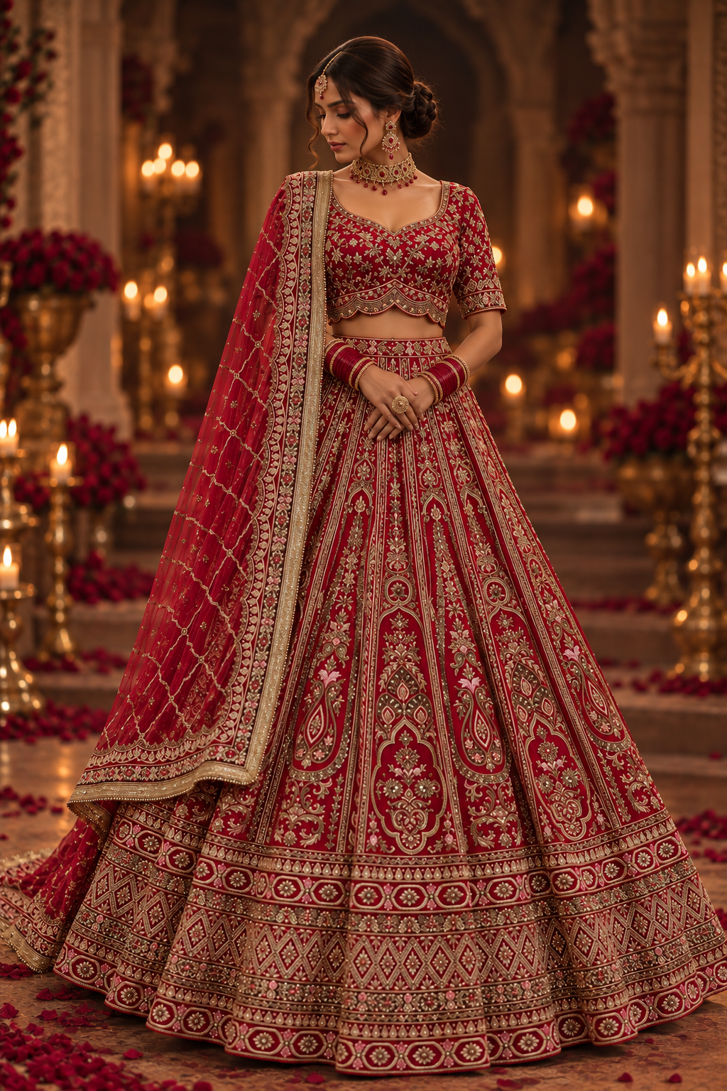 WGH-212027 bridal lehenga