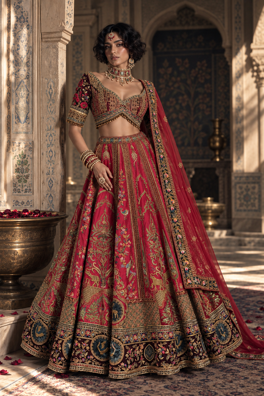 WGH-22027 bridal lehenga