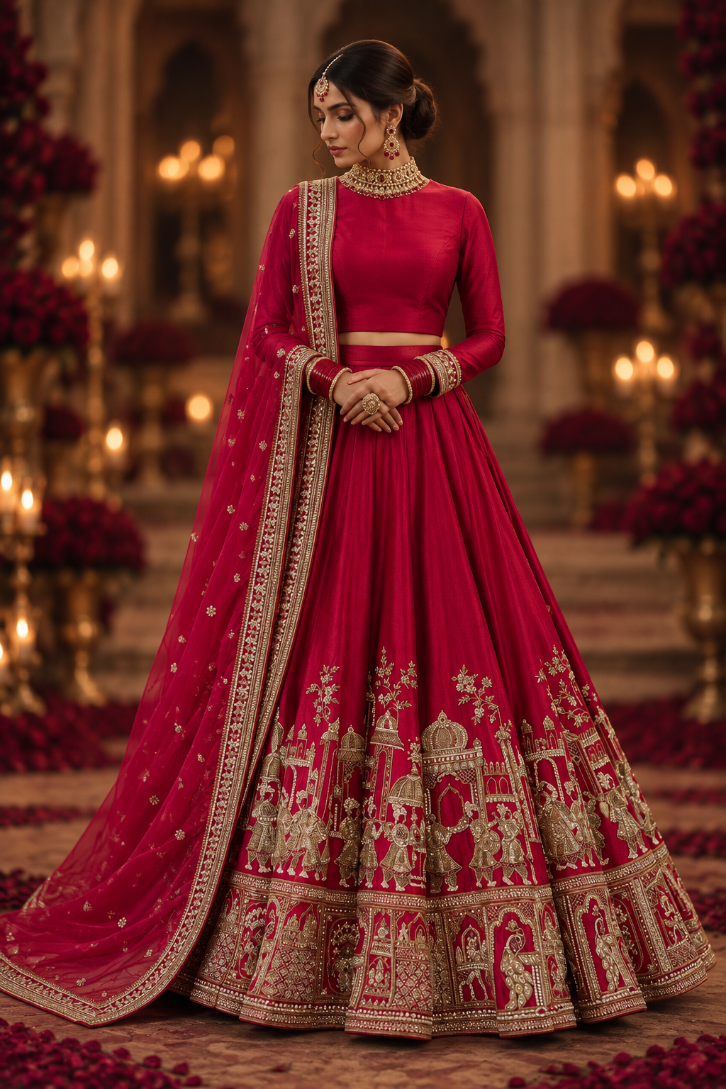 WGH-232027 bridal lehenga