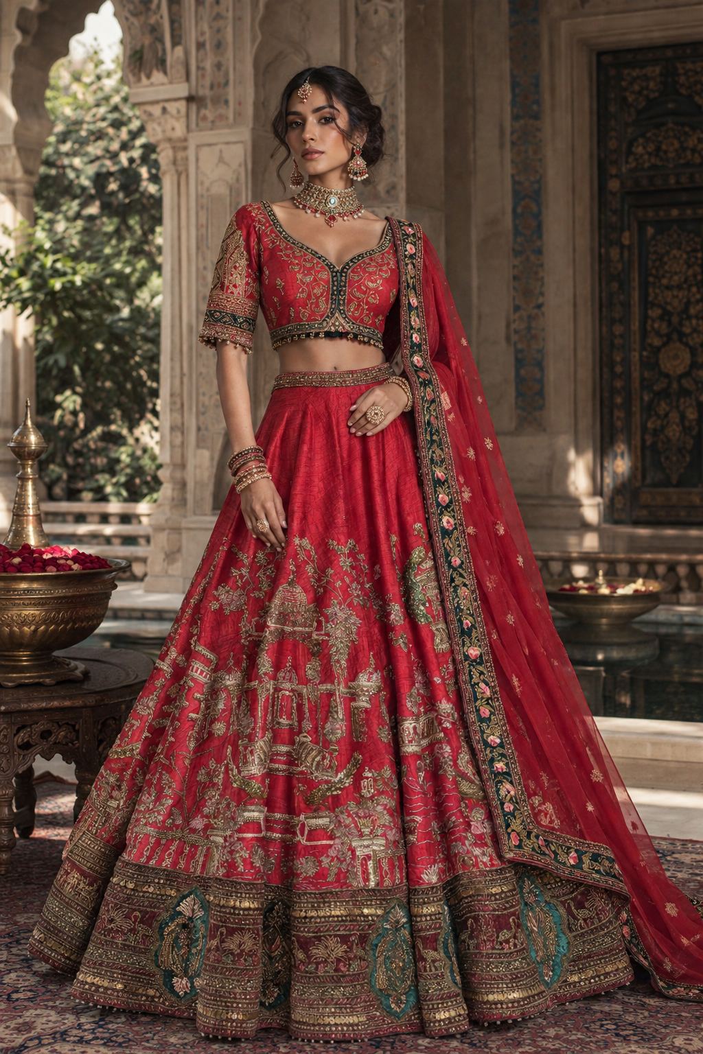 WGH-32027 bridal lehenga
