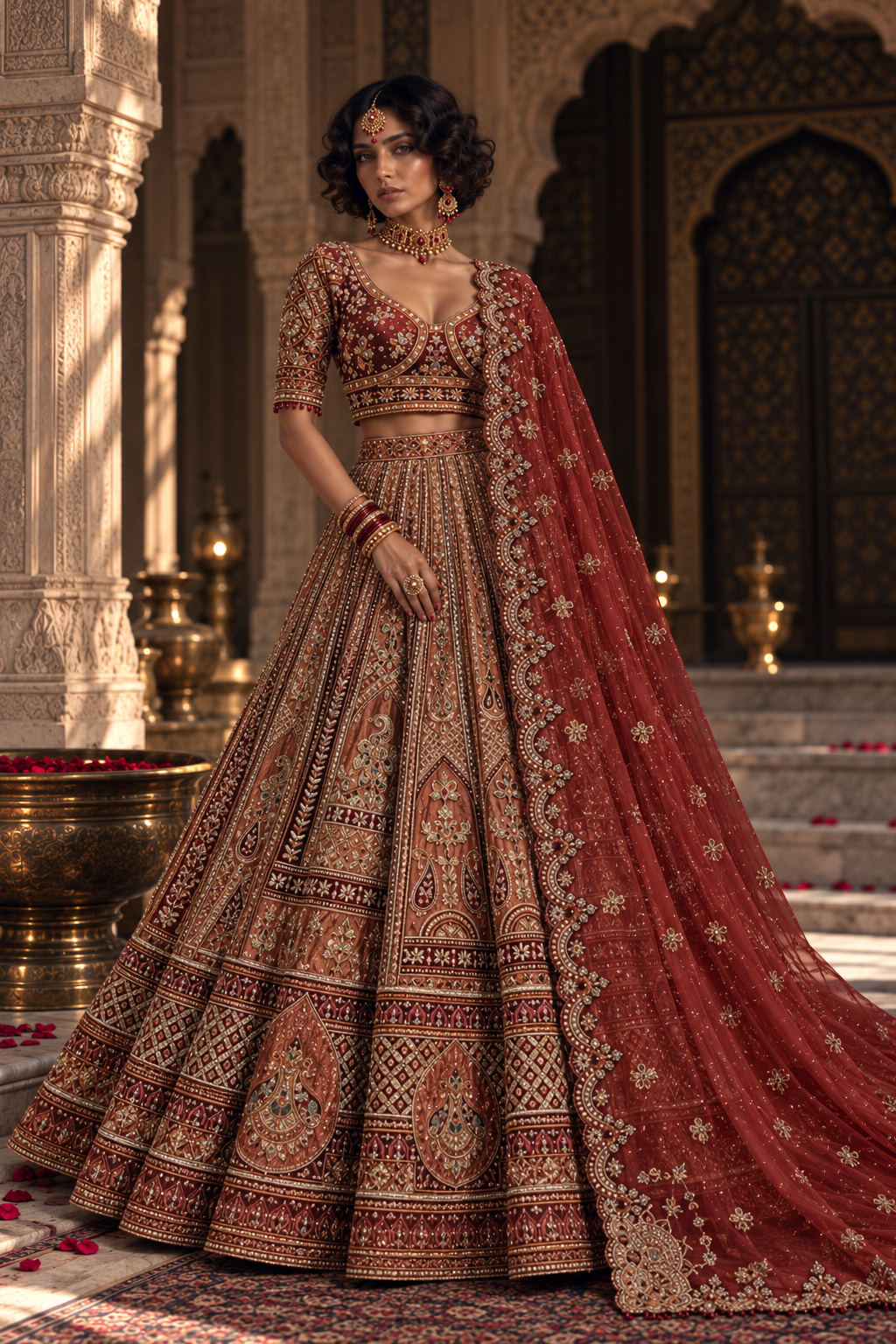 WGH-62027 bridal lehenga