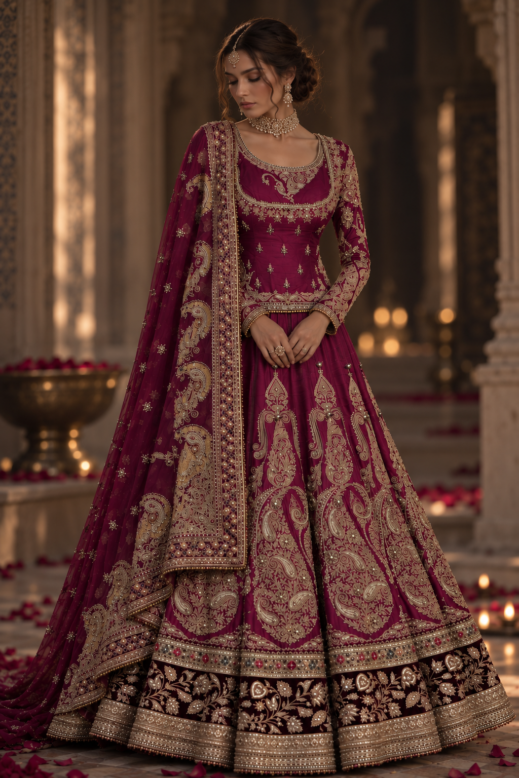 WGH-82027 bridal lehenga