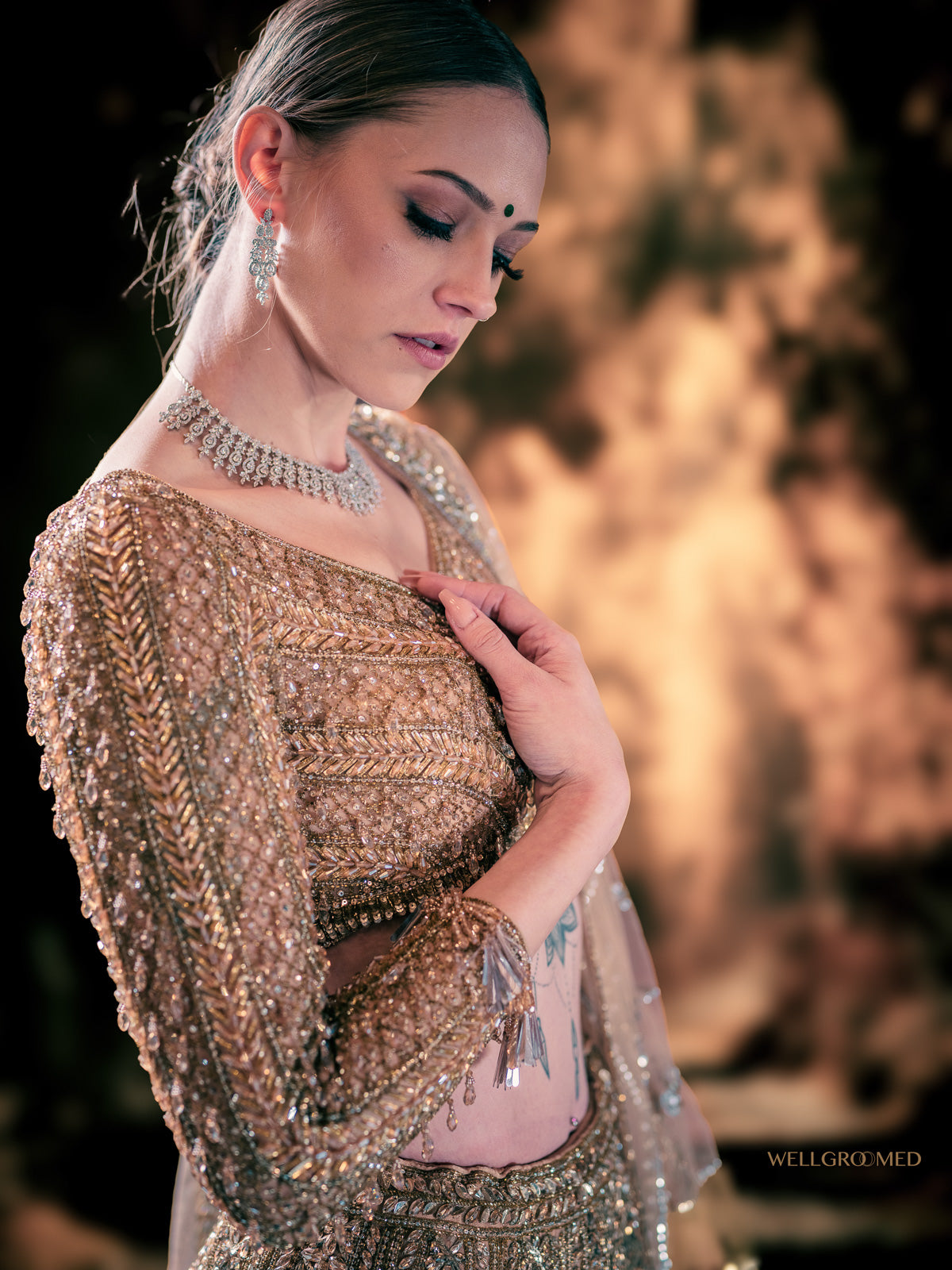 Tara lehenga by WellGroomed