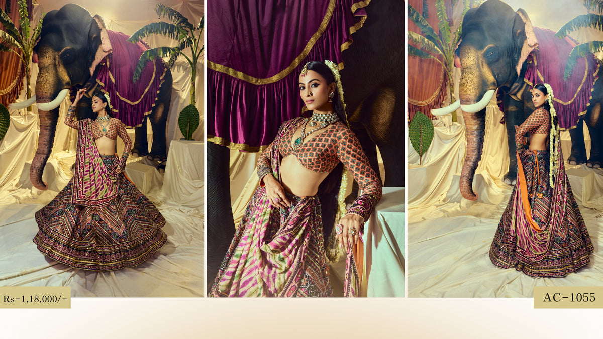 Jagmag Sangeet Lehenga AC-1055