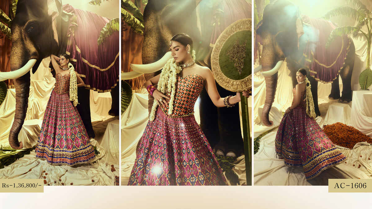 Jagmag Sangeet Lehenga AC-1606