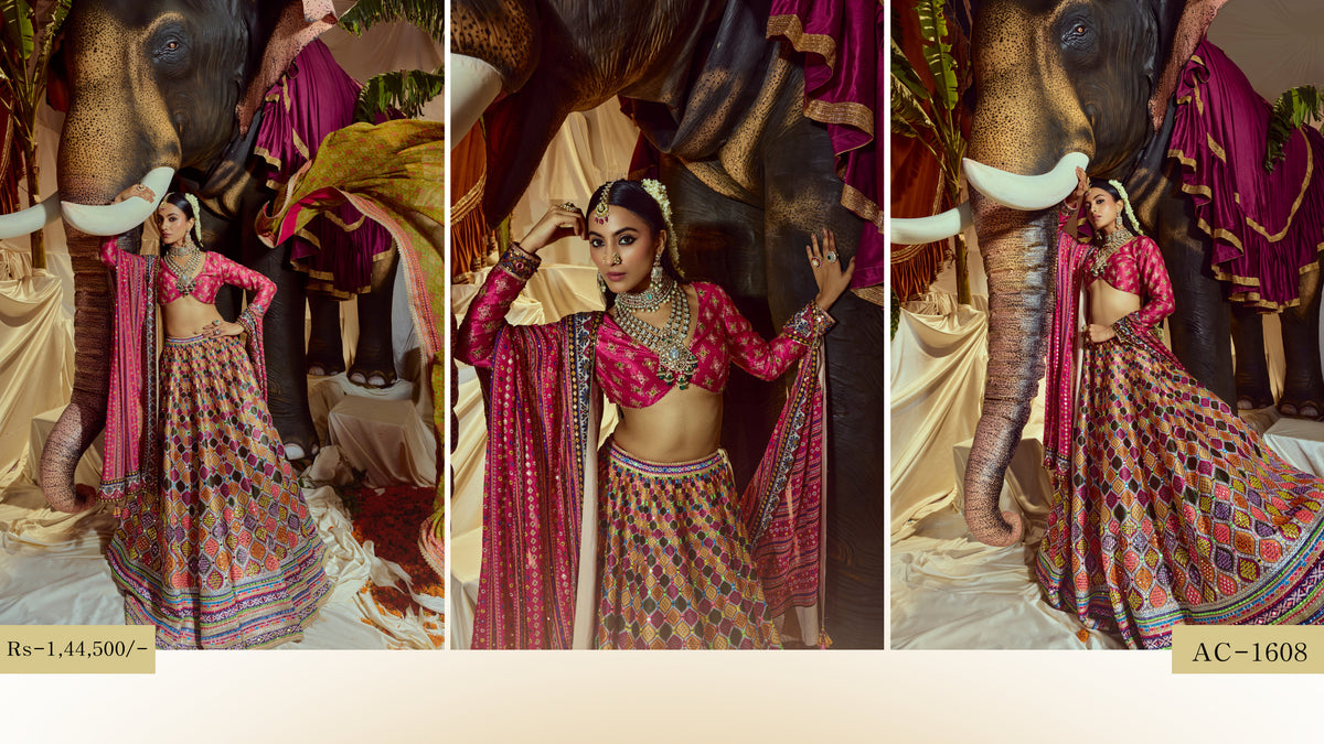 Jagmag Sangeet Lehenga AC-1608
