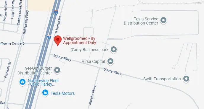 wellgroomed designs lahtrop location map