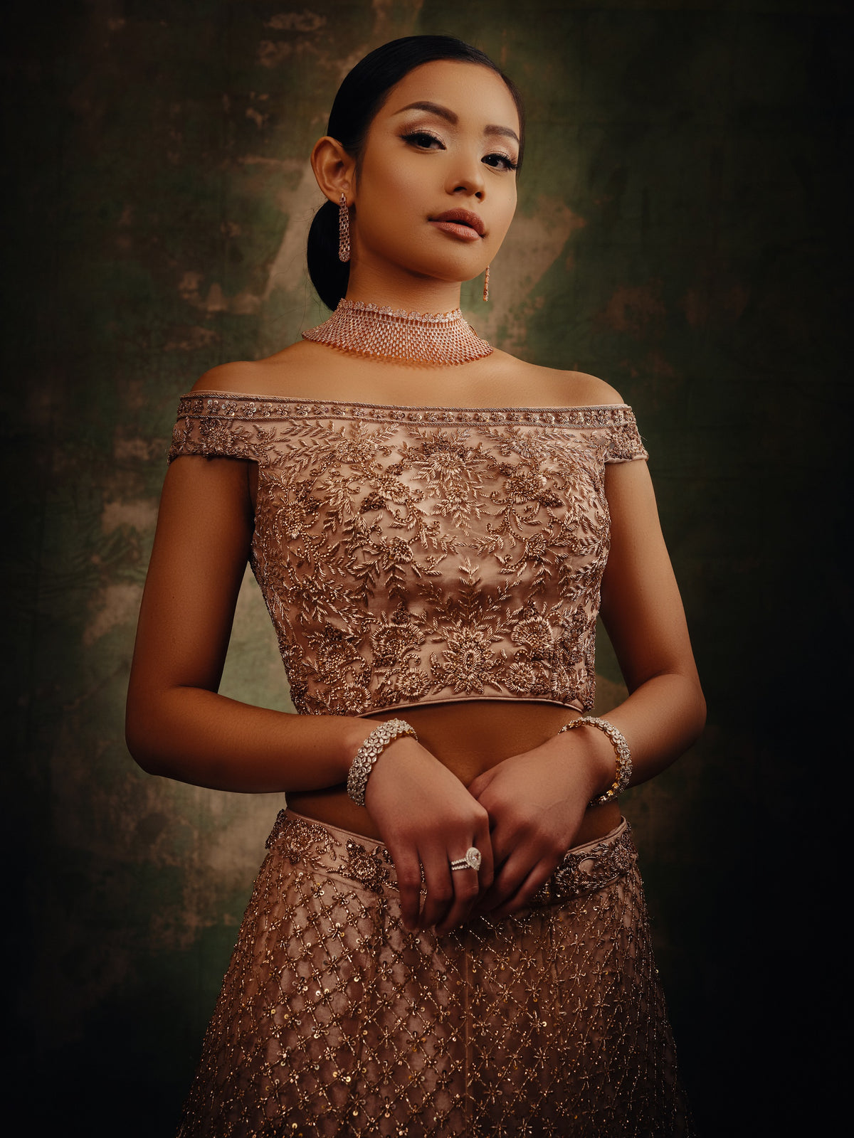 Aarya bridal lehenga by WellGroomed